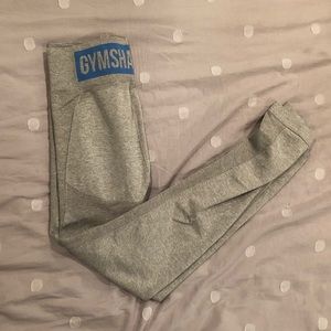 Light Grey Gymshark High Waisted Flex Leggings